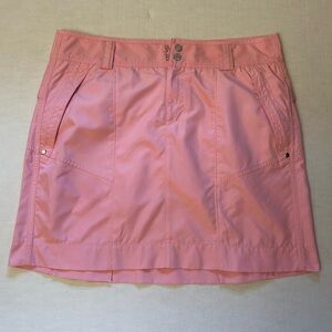 Ralph Lauren Golf Activewear skort w/front zip pockets & 2 back pleats. Sz-8 C13